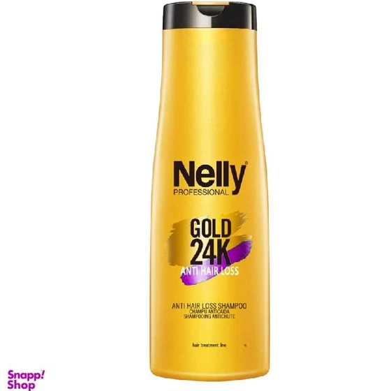 شامپو ضد ریزش مو نلی پروفشنال NELLY مدل ANTI HAIR LOSS حجم 400 میل