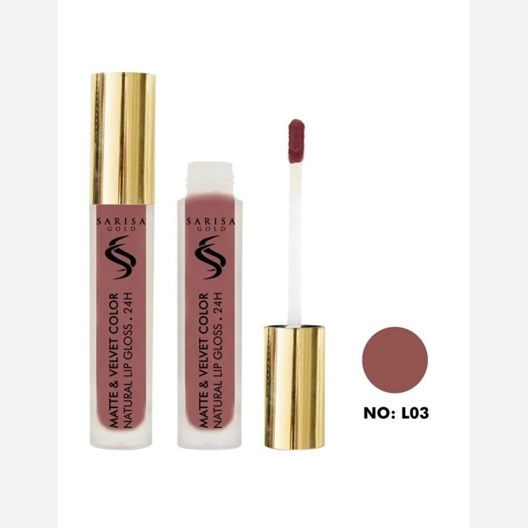 رژ لب مایع ساریسا گلد شماره 3