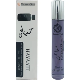 عطر ادکلن جیبی حیاتی (لطافه حیاتی) برند ماسیمو دوتی حجم Lattafa Hayaati 35ml