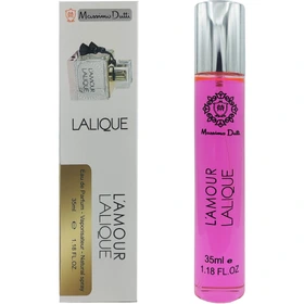 عطر ادکلن جیبی لالیک لامور (له آمور زنانه) برند ماسیمو دوتی حجم Lalique L’Amour 35ml